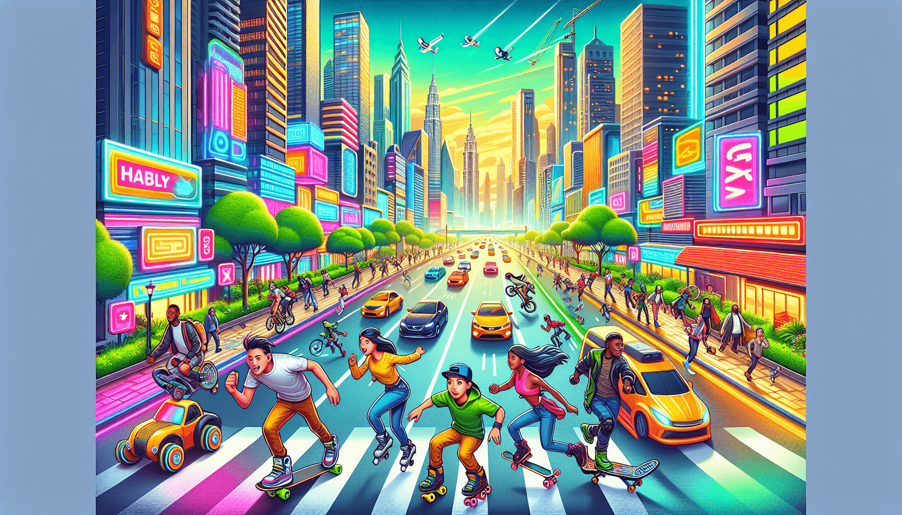 City race scene